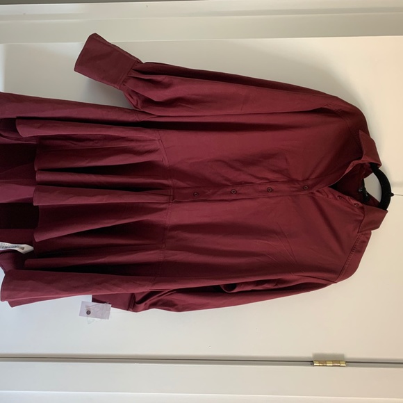 En Saison Button Down Shirt Dress - Picture 4 of 6